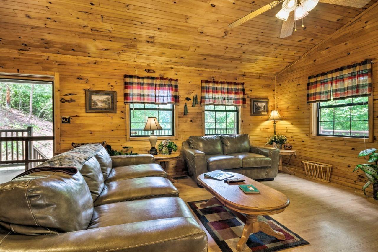 Bryson City Cabin In Smoky Mountains With Hot Tub! Ngoại thất bức ảnh